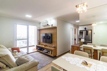 Sala de apartamento à venda com 3 quartos, 81m² em Campininha, São Paulo