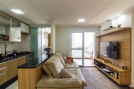 Sala de apartamento à venda com 3 quartos, 81m² em Campininha, São Paulo