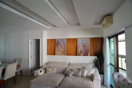 Sala de apartamento para alugar com 3 quartos, 135m² em Barra da Tijuca, Rio de Janeiro