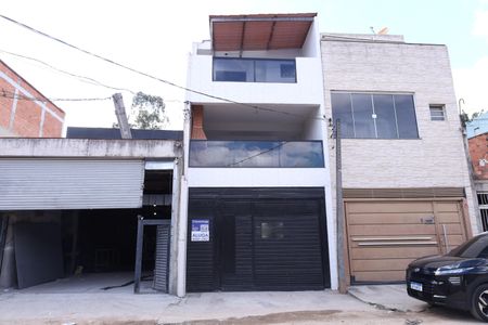 Casa para alugar com 100m², 1 quarto e sem vagaFachada do imóvel - Placa instalada no portão do imóvel - Código da placa:YIXW-1463