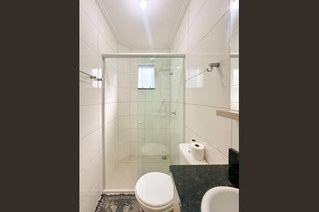 Apartamento para alugar com 74m², 2 quartos e 1 vagaBanheiro da Suite
