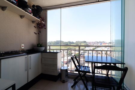 Sacada da Sala de apartamento para alugar com 1 quarto, 34m² em Jardim Santa Teresinha, São Paulo