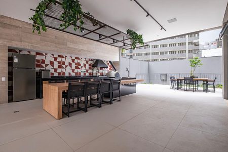 Apartamento para alugar com 26m², 1 quarto e sem vaga Apartamento para alugar com 26m², 1 quarto e sem vagaChurrasqueira
