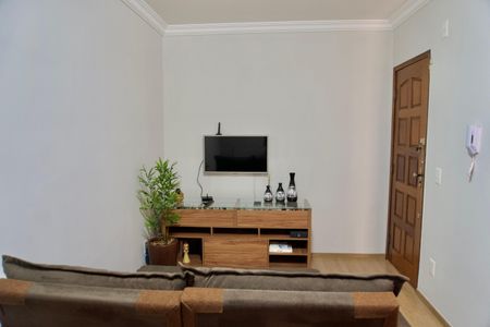 Sala de apartamento à venda com 2 quartos, 66m² em Monsenhor Messias, Belo Horizonte