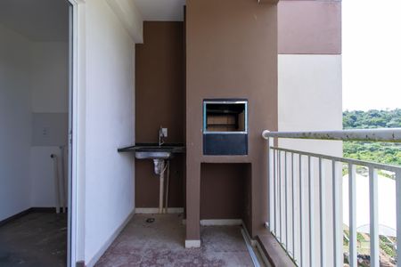 Churrasqueira da varanda de apartamento para alugar com 2 quartos, 68m² em Colinas de Cotia, Cotia