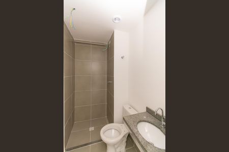 Banheiro de kitnet/studio à venda com 1 quarto, 20m² em Vila Ema, São Paulo