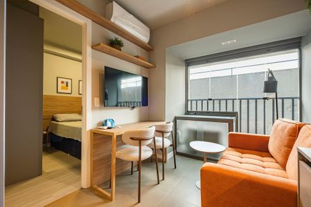 Apartamento à venda com 27m², 1 quarto e sem vaga Apartamento à venda com 27m², 1 quarto e sem vagaStudio