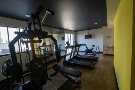 Apartamento para alugar com 31m², 1 quarto e sem vagaACADEMIA