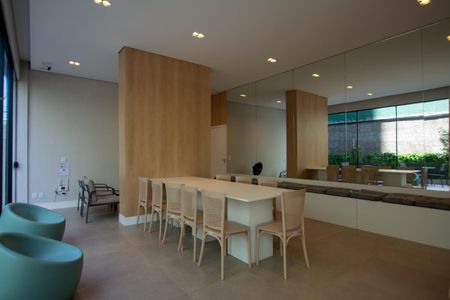 Apartamento para alugar com 31m², 1 quarto e sem vagaÁrea comum - Salão de festas