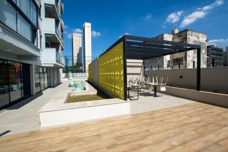 Apartamento para alugar com 31m², 1 quarto e sem vagaÁrea comum - Churrasqueira