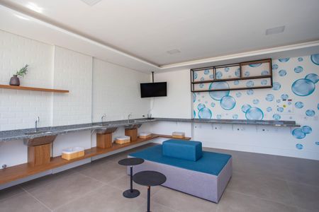 Apartamento à venda com 45m², 2 quartos e 1 vagaLavanderia 