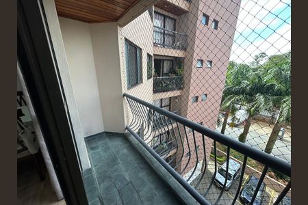 Varanda da Sala de apartamento para alugar com 2 quartos, 80m² em Jardim Maria Rosa, Taboão da Serra