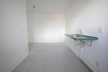 Cozinha de apartamento à venda com 2 quartos, 38m² em Jd Ana Maria , Santo André