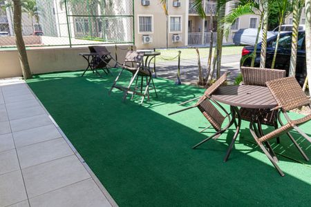 Apartamento para alugar com 48m², 2 quartos e 1 vagaÁrea comum - Salão de festas