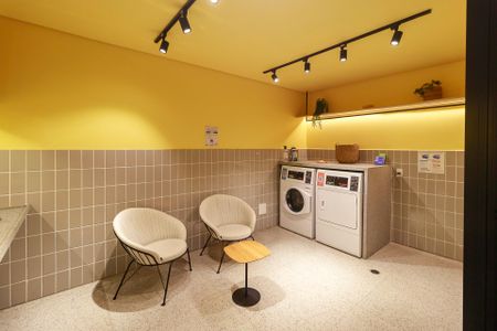 Studio para alugar com 30m², 1 quarto e sem vaga Studio para alugar com 30m², 1 quarto e sem vagaLavanderia