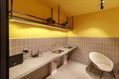 Studio para alugar com 30m², 1 quarto e sem vaga Studio para alugar com 30m², 1 quarto e sem vagaLavanderia