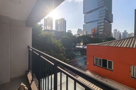 Studio para alugar com 30m², 1 quarto e sem vaga Studio para alugar com 30m², 1 quarto e sem vagaVaranda
