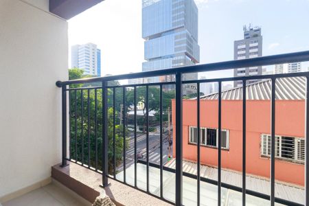 Studio para alugar com 30m², 1 quarto e sem vaga Studio para alugar com 30m², 1 quarto e sem vagaVaranda