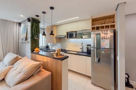 Apartamento à venda com 45m², 2 quartos e 1 vagaCozinha e Área de Serviço