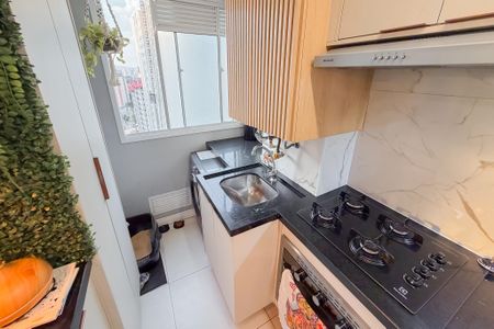 Apartamento à venda com 45m², 2 quartos e 1 vagaCozinha e Área de Serviço