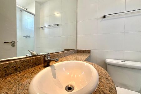 Apartamento para alugar com 90m², 3 quartos e 2 vagasBanheiro da Suíte