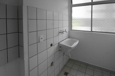 Apartamento para alugar com 56m², 2 quartos e 1 vagaDetalhe da area de serviço