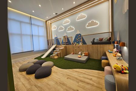 Studio à venda com 30m², 1 quarto e sem vaga Studio à venda com 30m², 1 quarto e sem vagaÁrea comum