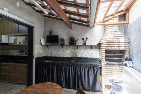 Casa à venda com 92m², 2 quartos e 1 vagaÁrea gourmet