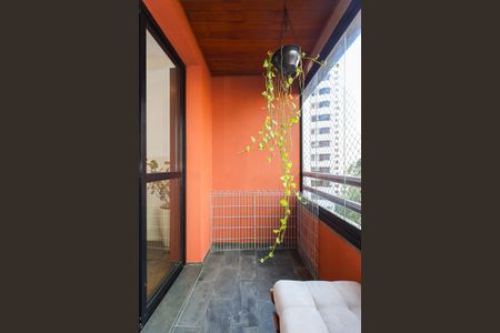 Varanda da Sala de apartamento à venda com 2 quartos, 82m² em Real Parque, São Paulo