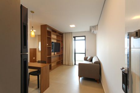 Sala de apartamento para alugar com 1 quarto, 47m² em Parque Campolim, Sorocaba
