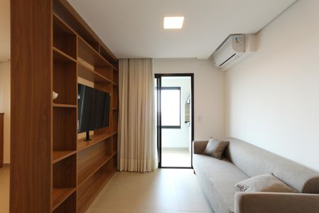 Sala de apartamento para alugar com 1 quarto, 47m² em Parque Campolim, Sorocaba