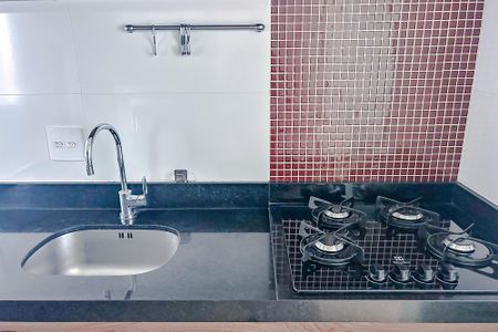 Apartamento à venda com 48m², 2 quartos e 1 vagaCozinha - Torneira