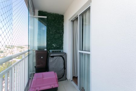Varanda da Sala de apartamento à venda com 2 quartos, 47m² em Itaquera, São Paulo