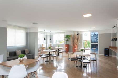 Apartamento à venda com 47m², 2 quartos e 1 vagaÁrea comum - Salão de festas