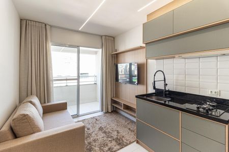 Sala de apartamento para alugar com 1 quarto, 29m² em Centro Histórico de São Paulo, São Paulo