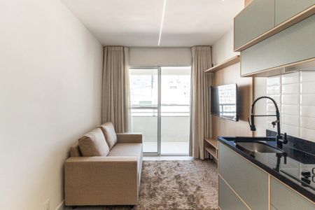 Sala de apartamento para alugar com 1 quarto, 29m² em Centro Histórico de São Paulo, São Paulo