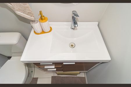 Apartamento para alugar com 30m², 1 quarto e sem vagaDetalhe - Banheiro