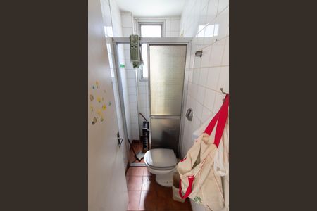 Apartamento para alugar com 120m², 3 quartos e 1 vagaBANHEIRO DA ÁREA DE SERVIÇO