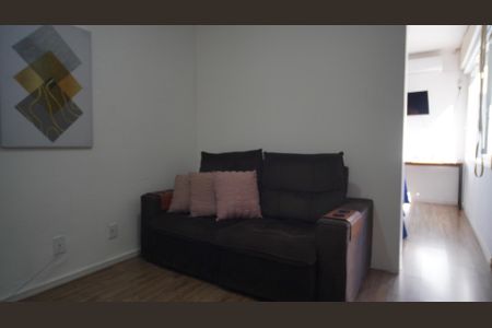 Sala  de apartamento à venda com 1 quarto, 46m² em Vila Ipiranga, Porto Alegre