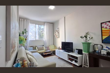 Sala de apartamento à venda com 1 quarto, 50m² em Cambuí, Campinas