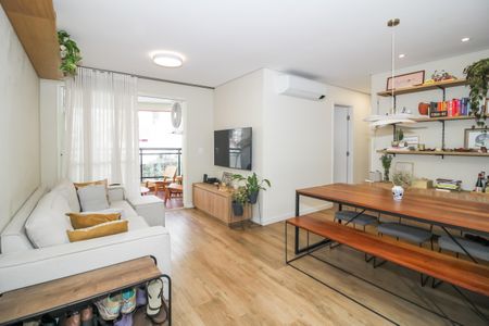 Sala de apartamento à venda com 3 quartos, 82m² em Perdizes, São Paulo