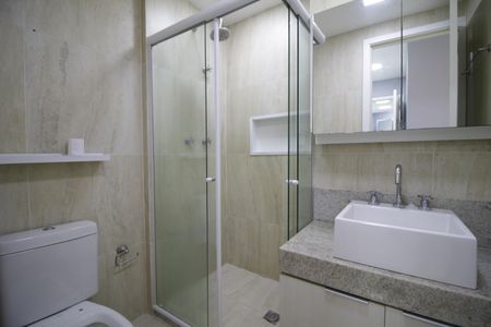 Apartamento à venda com 98m², 3 quartos e 2 vagasBanheiro da Suíte 3