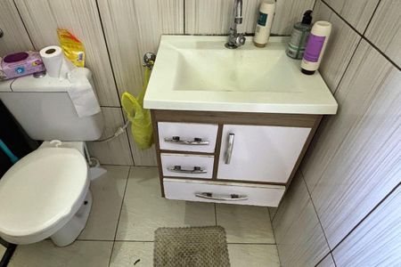 Banheiro  de casa para alugar com 1 quarto, 144m² em Taboão, São Bernardo do Campo