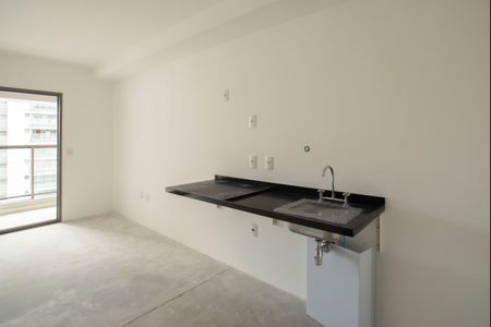 Studio à venda com 29m², 1 quarto e sem vagaCozinha