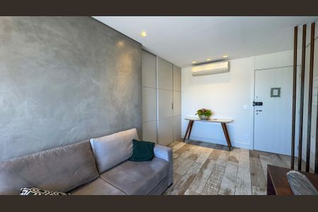 Sala de apartamento para alugar com 1 quarto, 47m² em Campo Belo, São Paulo