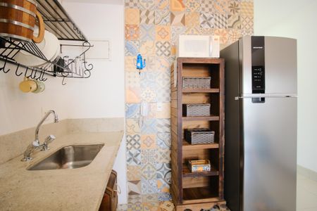 Studio à venda com 35m², 1 quarto e 1 vagaCozinha