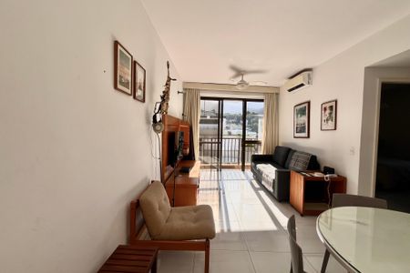 Sala  de apartamento para alugar com 1 quarto, 50m² em Leblon, Rio de Janeiro