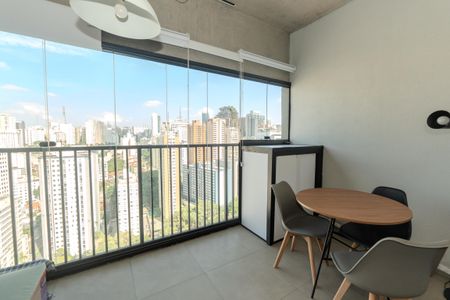 Sacada de kitnet/studio para alugar com 1 quarto, 24m² em Bela Vista, São Paulo