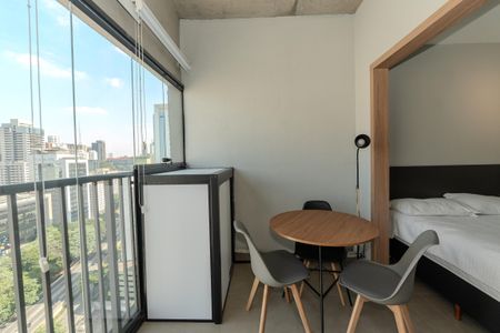Studio para alugar com 24m², 1 quarto e sem vagaSacada