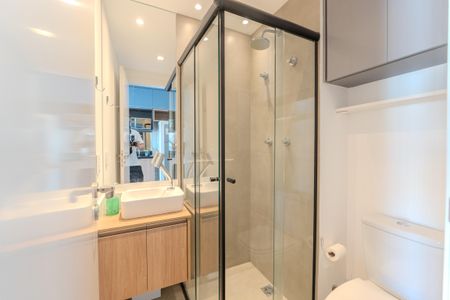 Studio para alugar com 24m², 1 quarto e sem vagaBanheiro